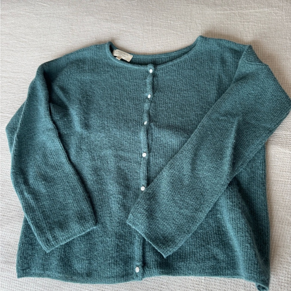 Sezane Gaspard Cardigan - Sage size Small - Picture 4 of 6